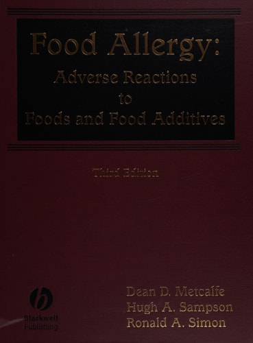 Food Allergy Adverse Reactions to Food and Food Additives