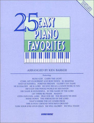 25 Easy Piano Favorites