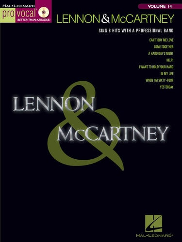 Lennon & McCartney: Pro Vocal Men's Edition Volume 14
