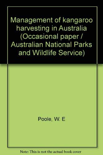 Management of Kangaroo Harvesting in Australia