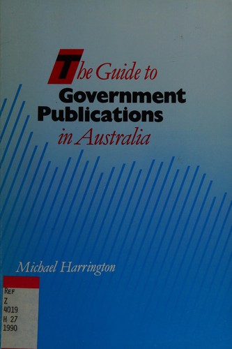 The Guide to Government Publications in Australia
