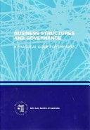 Business Structures and Governance A Practical Guide for the Arts