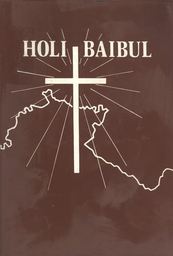 Holi Baibul (Genesis, Exodus, Joshua, Judges, Ruth, Jonah, Matthew, Mark, Luke, Acts, Ephesians, Philippians, 1 & 2 Thessalonians, Titus, Philemon, Hebrews, James, Jude, and Revelation in Kriol
