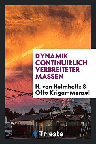 Dynamik Continuirlich Verbreiteter Massen