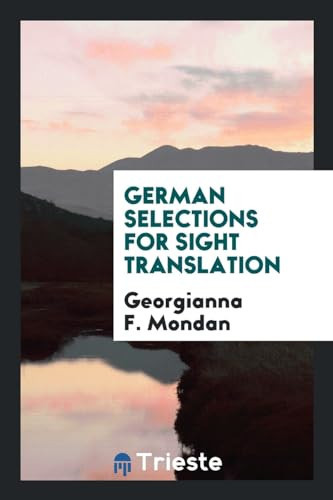 German Selections for Sight Translation