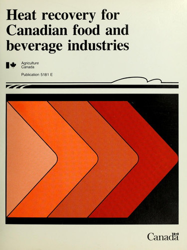 Heat Recovery for Canadian Food and Beverage Industries