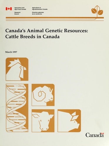 Canada's Animal Genetic Resources : Cattle Breeds in Canada