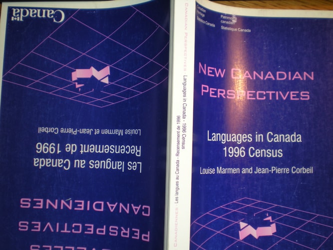 Languages in Canada: 1996 census (New Canadian perspectives)