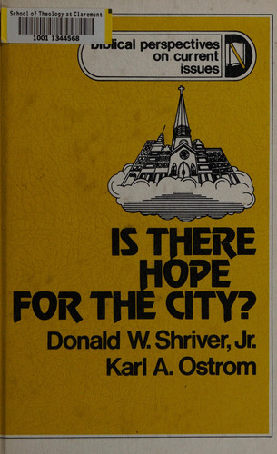 Is There Hope for the City?
