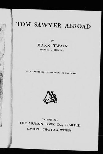 Edition published by Musson