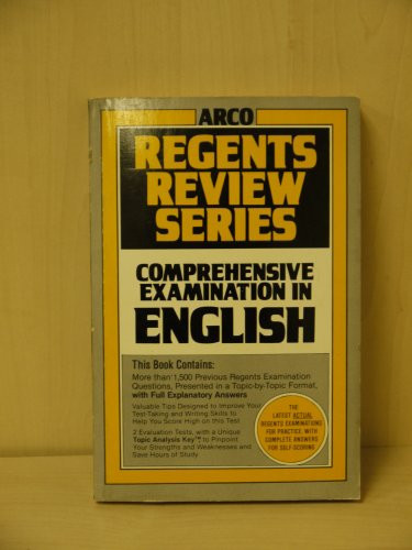 Comprehensive Examination in English