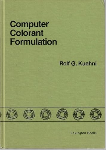 Computer colorant formulation