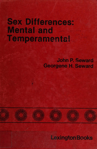 Sex differences: Mental and temperamental