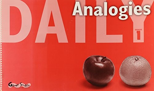 Great Source Daily Analogies Teacher's Manual Grade 1