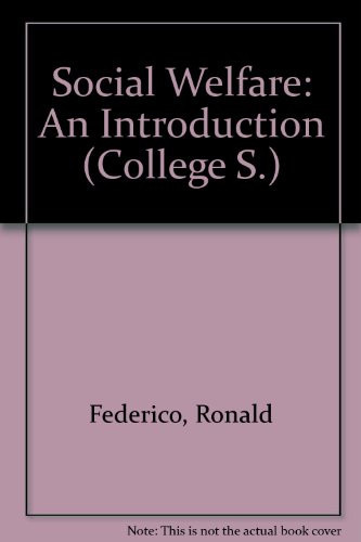 The social welfare institution;: An introduction