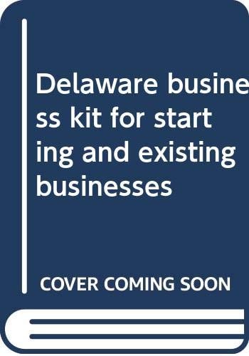 Delaware Business Kit for Starting and Existing Businesses