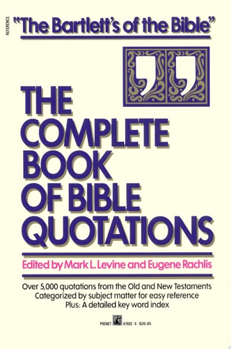Complete Book of Bible Quotations