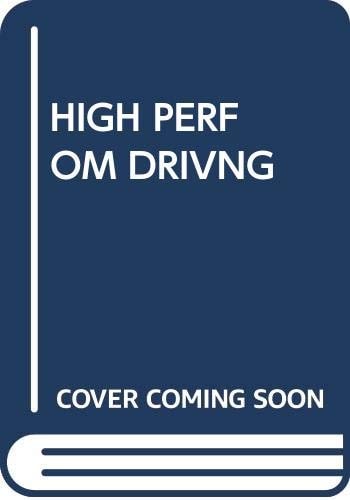 High Performance Driving