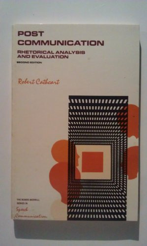 Post-communication Rhetorical Analysis and Evaluation