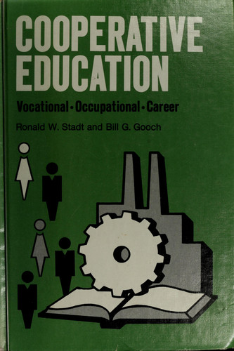 Cooperative education: Vocational occupational career