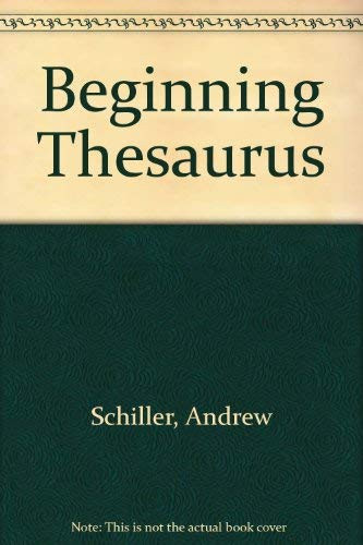 Scott, Foresman Beginning Thesaurus