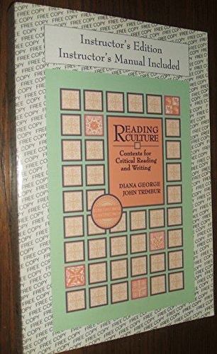 Reading Culture: Contexts for Critical Reading and Writing