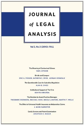 Journal of Legal Analysis