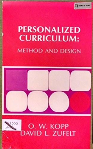 Personalized curriculum: method and design