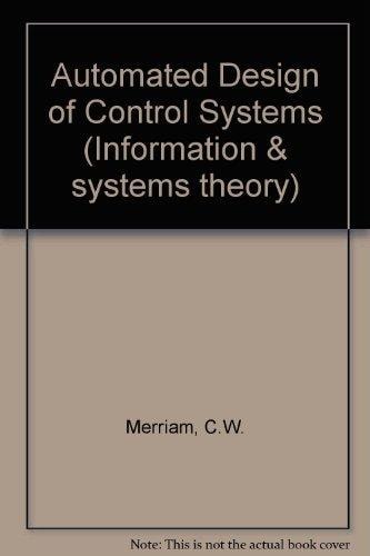 Automated Design of Control Systems