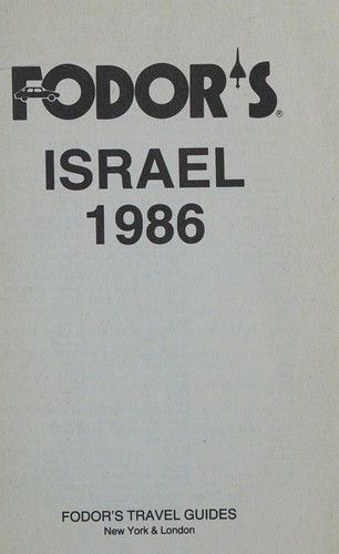 Fodor's Israel