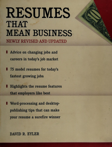 Resumes that Mean Business