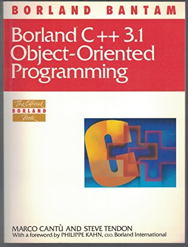 Borland C Plus Plus 3.1 Object Oriented