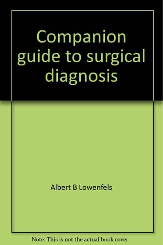 Companion guide to surgical diagnosis