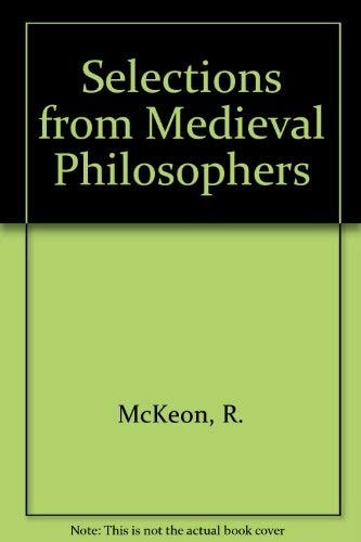 Selections from Medieval Philosophers, Volume 2: Roger Bacon to William of Ockham