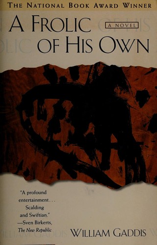 frolic of his own: a novel