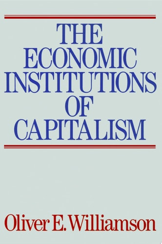 The Economic Intstitutions of Capitalism