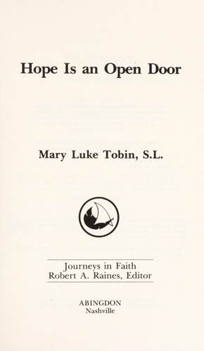 Hope is an open door (Journeys in faith)