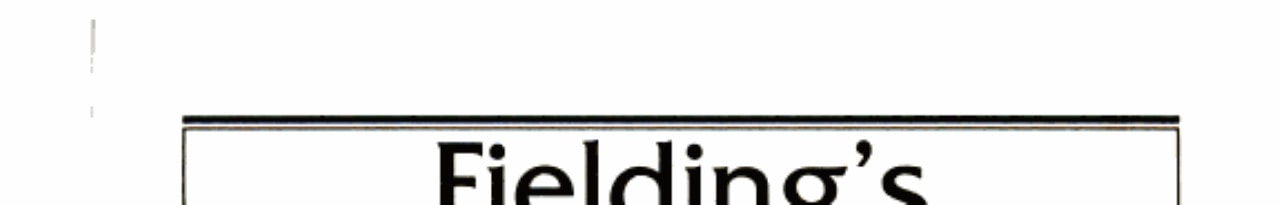 Fielding's Caribbean, 1987