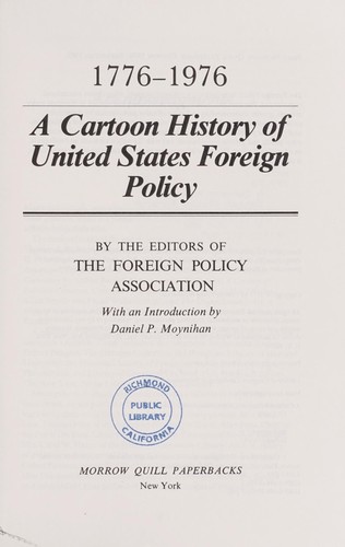 A Cartoon History of United States Foreign Policy: 1776-1976