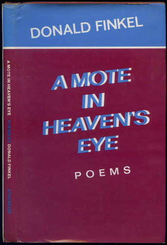 A mote in heaven's eye: Poems