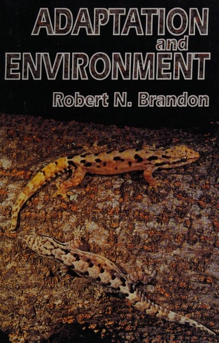 Adaptation and Environment
