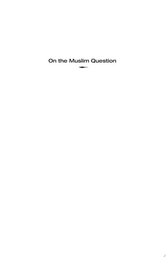 On the Muslim Question