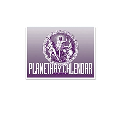 2016 Planetary Calendar Pocket