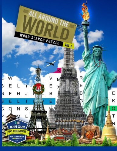 All Around the World Word Search Puzzle Book: Volume One