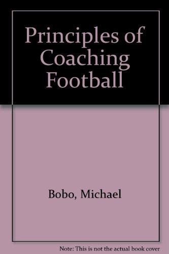 Principles of Coaching Football