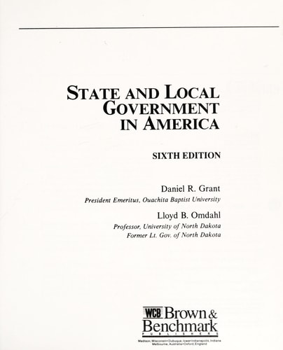 Edition published by WCB Brown & Benchmark