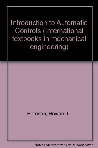 Introduction to Automatic Controls
