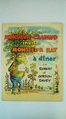 Monsieur Crapaud invite Monsieur Rat à dîner
