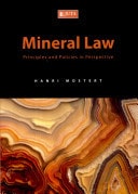 Mineral Law Principles & Policies in Perspective