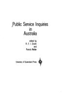 Public Service Inquiries in Australia